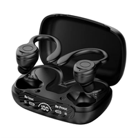 KopfhöRer Bluetooth 5.3 In Ear OhrbüGel Kabellos Tws Sport OhrhöRer Mit Mikrofon