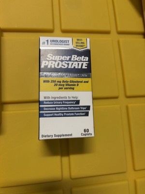 BETA PROSTATE  SUPER /60 Caplets Exp. 06/2028