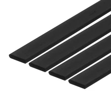 4 Pcs Carbon Fiber Strip 2x10mm 200mm Length Pultruded Flat Carbon Fiber Bars...