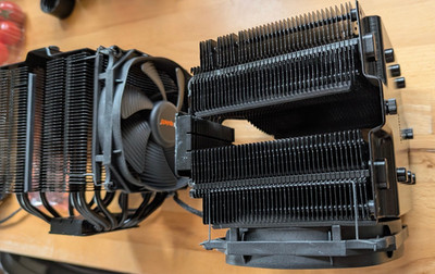 be quiet! Dark Rock Pro TR4 - x2 CPU Kühler 250W TDP 2 PWM Lüfter Threadripper