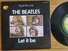 THE BEATLES - Let It Be 1970 7” Single Apple Records AR-2461 Japanese Pressing