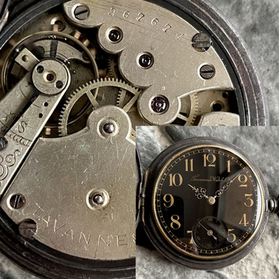   Antique Tavannes Watch Co pocket watch