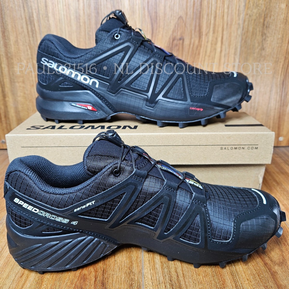 SALOMON Men's Speedcross Trail Running Shoes Hiking Fit