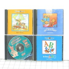Living Books Berenstain Arthur Dr. Seuss Mercer Mayer 1990s CD-ROM Reading Games