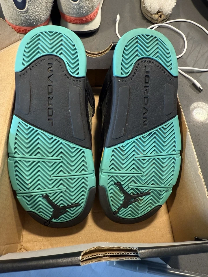 Jordan 5 Aqua Sz 11.5c Used With Replacement Box - Image 4 of 4