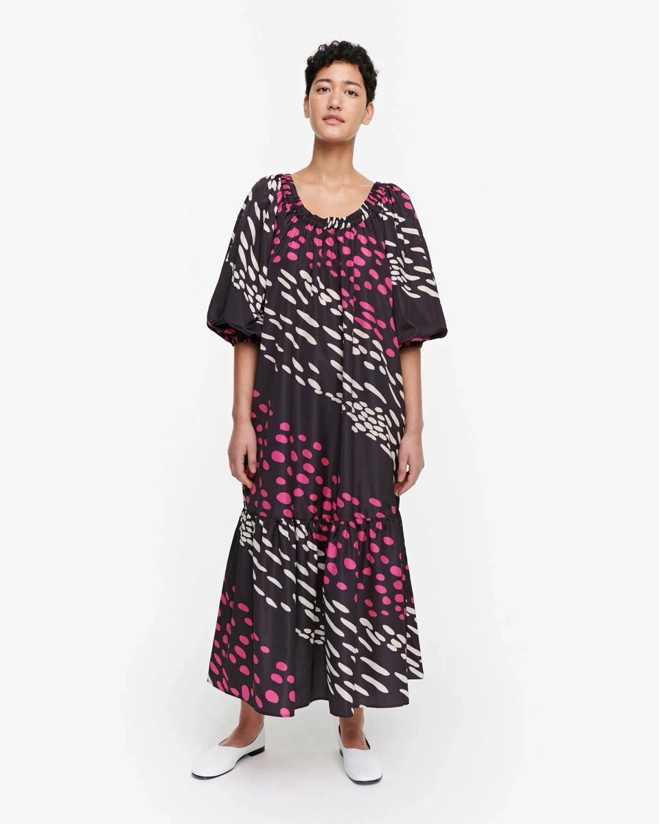 knee length dresses for ladies Marimekko Juhlinta Unikko Dress 40/10 main image 1