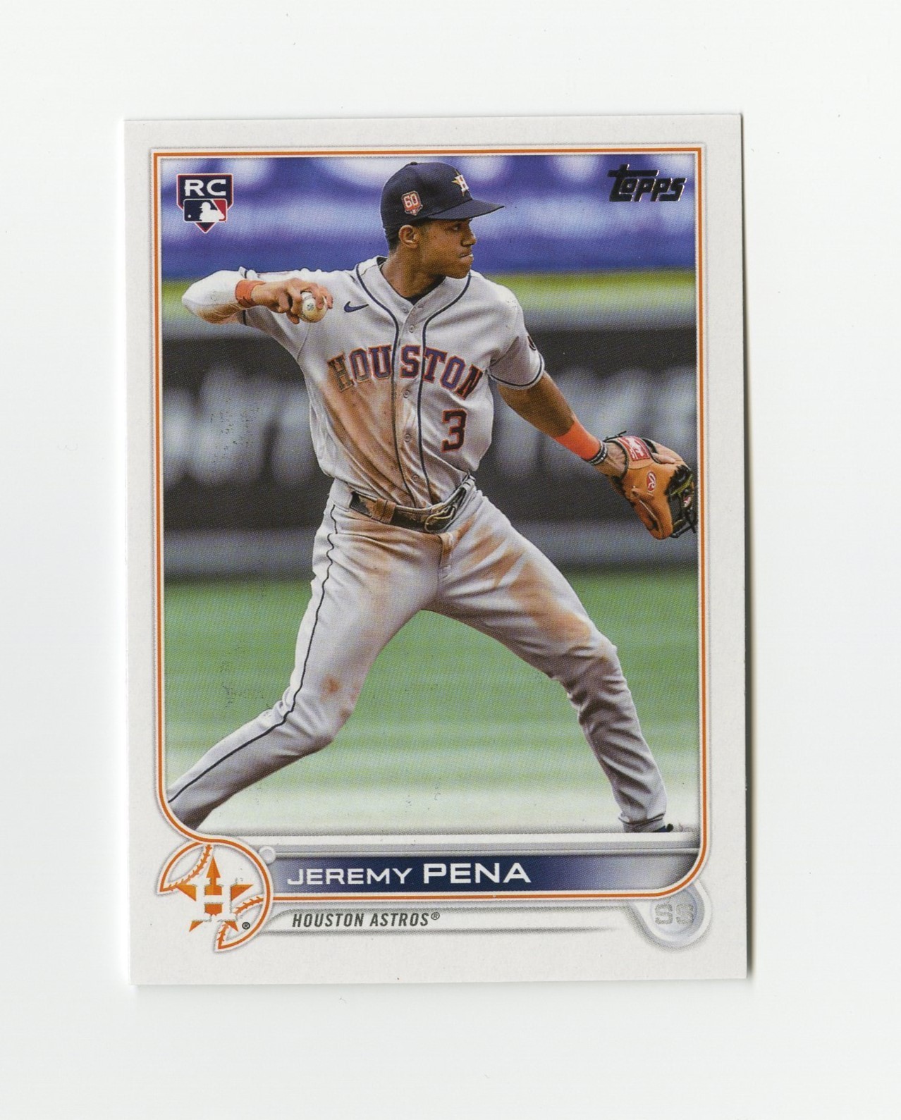 2022 Topps Update Jeremy Pena RC! #US253 Houston Astros