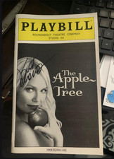 KRISTIN CHENOWETH signed / autographed THE APPLE TREE Playbill Broadway