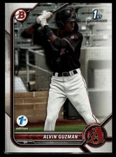2022 Bowman 1st Edition #BPPF-18 Alvin Guzman