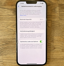 Apple iPhone 13 Pro Max 256 GB Grau iOS Smartphone m. Display-Schaden
