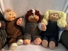Vintage Cabbage Patch Kids Doll Lot Of 3 Xavier Roberts Soft Body with outfits!