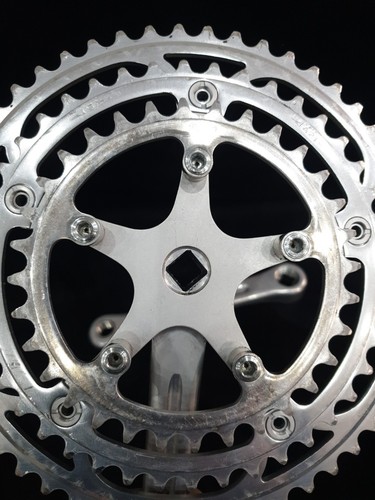 STRONGLIGHT/SPIDEL 106 triple cranket 52/42/32 170mm 9/16 Campagnolo Rival - Bild 10 von 17