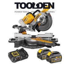 DeWalt DCS727T2-GB 250mm 54V FlexVolt Mitre Saw with 2x 6.0Ah Batteries