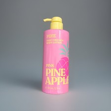 VICTORIA'S SECRET PINK PINK PINEAPPLE DAILY DRENCH BODY LOTION 12 oz 355ml NEW
