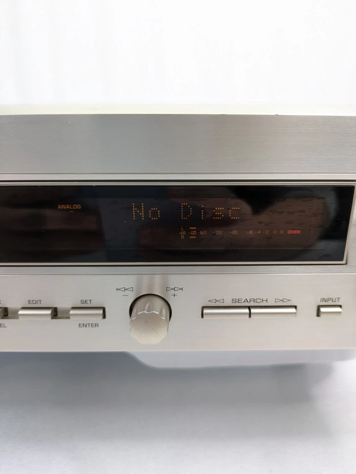 Yamaha MDX-793 MiniDisc Recorder Player Tested No Remote Silver Japan 100V - Image 4 of 4
