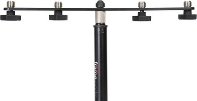 Gator Frameworks 1-to-4 Mic Mount Bar with Standard 5/8-Inch Thread Suitable for