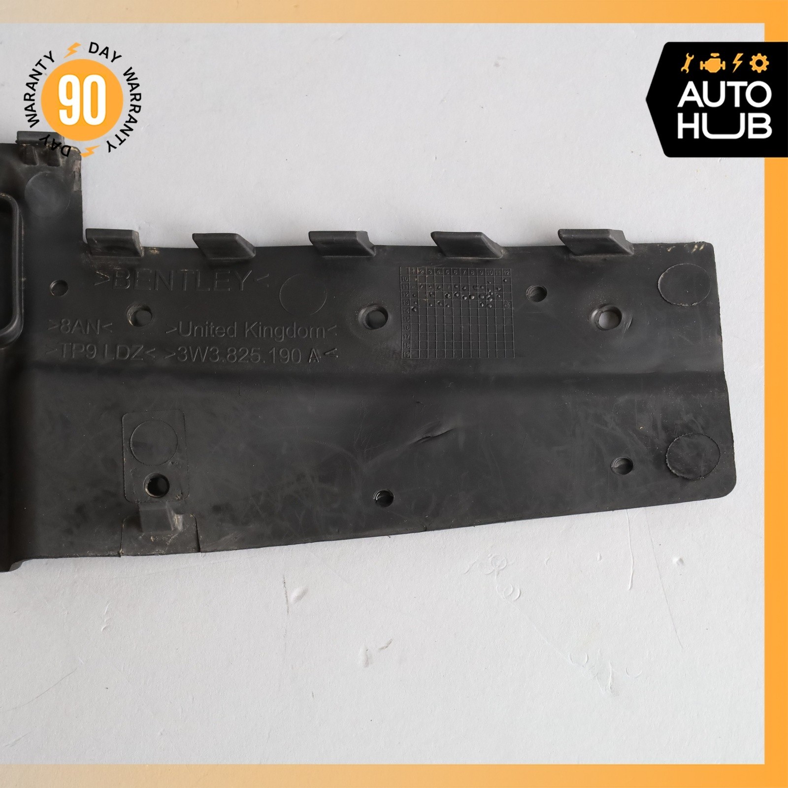 12-18 Bentley Continental GT GTC Front Right Mud Guard Flap Splash Shield OEM