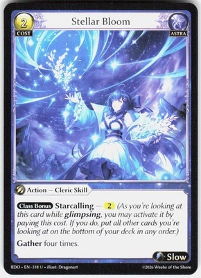 Stellar Bloom 318 Radiant Origins Grand Archive