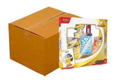 SEALED CASE! 6x Pokemon 30th Celebration Poster Collection ME5.5 9/19