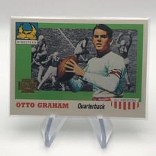 2001 Topps Archives Otto Graham #90 Reprint 1955 Topps AA #12 NFL HOF QB