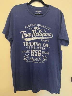 True Religion Trading Co T-Shirt | XL | Navy | Normaler Gebrauch