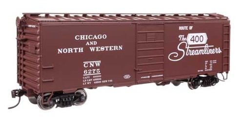Walthers Mainline 910-45508 escala HO 40' PS-1 Boxcar RTR CNW #6275 | Zustand: New