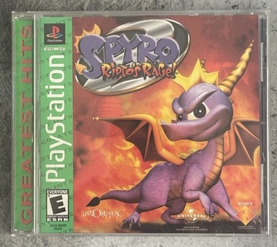 Spyro 2: Ripto's Rage! GH Sony PlayStation 1 CIB Complete w/ Manual VG - Tested