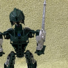 LEGO Bionicle Toa Inika ~&ldquo; TOA KONGU &ldquo; ( Set # 8731 ) Complete w/ 1 Zamor