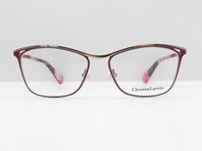 CHRISTIAN LACROIX CL3062 CAT EYE FULL RIM EYEGLASS FRAMES 217 RED 55-16-140 NEW