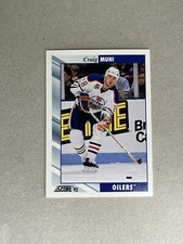 1992-93 Score Oilers Hockey #81 Craig Muni