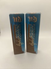 Urban Decay Hydromaniac Glowy Tinted Hydrator Foundation 80 Deep 1.1 oz Lot of 2
