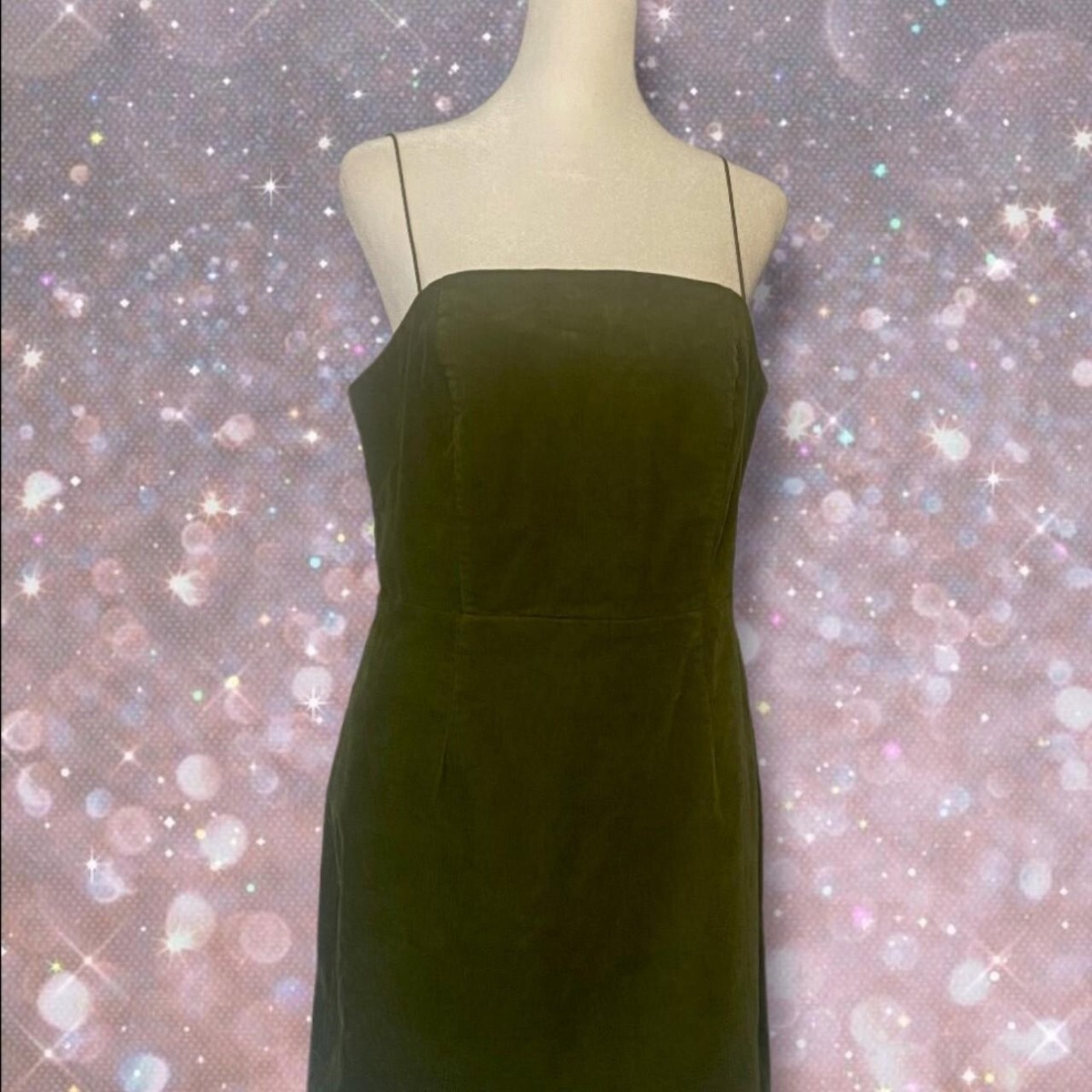 green emerald velvet dress Koulis Mini Shirtdress in Green Corduroy Cypress main image 1