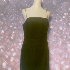 Urban Outfitters Green Corduroy Mini Tank Dress