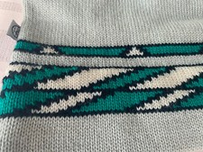 Igloos ski beanie hat snowboarding 100 wool toboggan knit Mint blue Teal Green