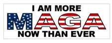 Trump Maga Bumper Sticker D7396