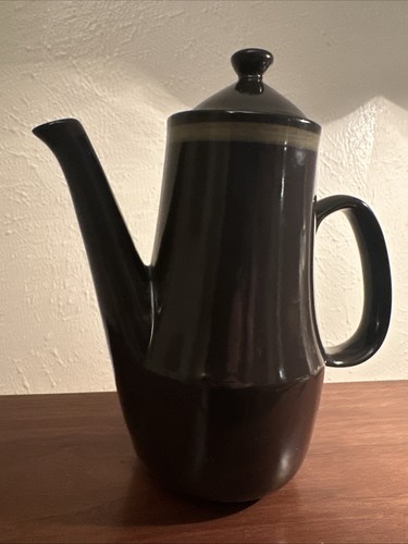Vintage Brown Mikasa Majorca Lodi 7514 Teapot w/lid - Picture 3 of 7