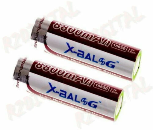 Batterie ricaricabili UltraFire per articoli audio e video