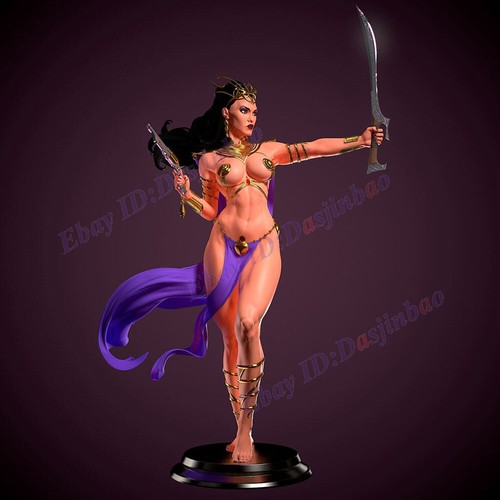Dejah Thoris Gunner 1/8 3D Print Model Kit Unpainted Unassembled GK 001 Ver 27cm - 第 6/7 張圖片