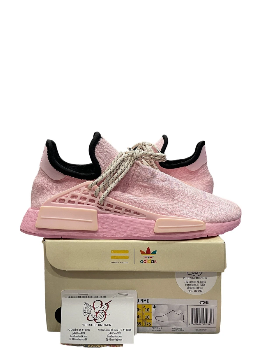 ADIDAS Pharrell Williams NMD HR True Pink Size 10.5 Men's