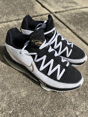 lebron 17 low metallic gold