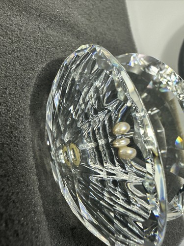 SWAROVSKI Crystal Oyster Clam Shell with Pearl 7624NR055 NEW - Picture 4 of 10