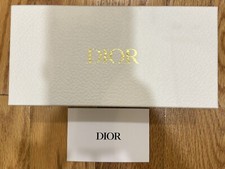 Authentic Dior Gift Box With Original Tissue Paper And Book White Pebble