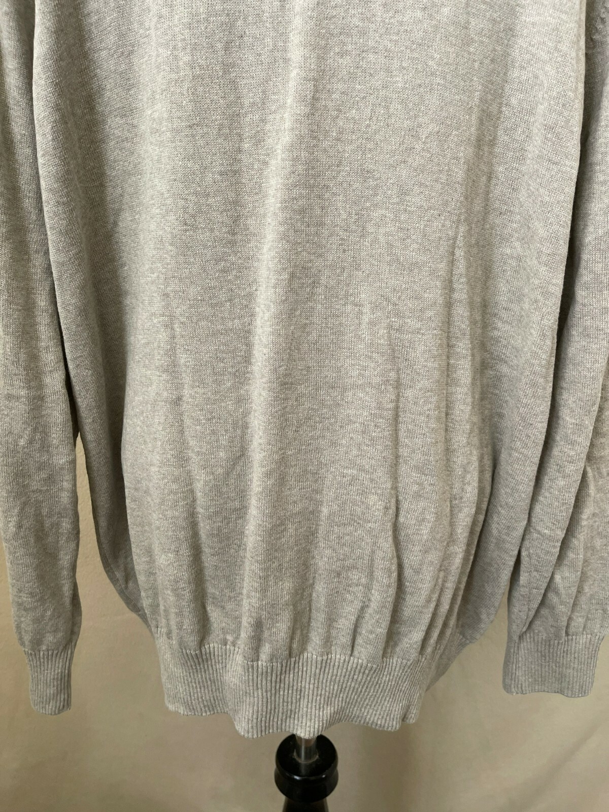 Alan Flusser Tan Patterned Knit Pullover Sweater,… - image 8