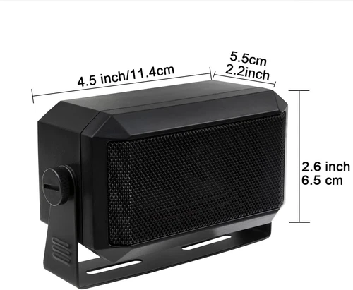 Mini głośnik komunikacji zewnętrznej do radia i skanerów CB, Ham i GMRS - Zdjęcie 10 z 10