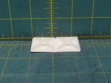 Panduit 4-Way Adhesive Backed Cable Tie Mount 1  x 1  Part Number: ABM2S-A-D