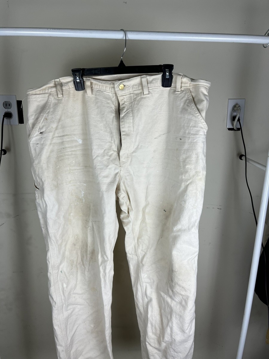 Vtg 80s Carhartt Original USA Cargo Rugged Outdoor Wear Painter