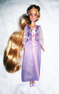 violet barbie doll