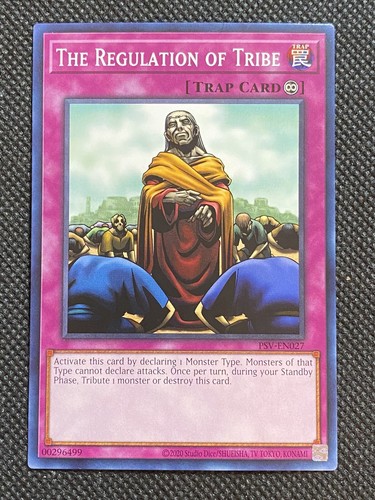 The Regulation of Tribe PSV-EN027 Common Pharaoh's Servant 25th Anniversary Edition Yu-Gi-Oh!