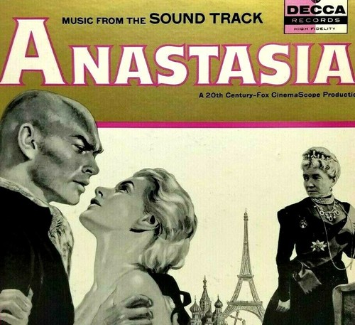 Anastasia Soundtrack Alfred Newman 1956 LP Vinyl Record Album Decca (P8) - 第 1/5 張圖片