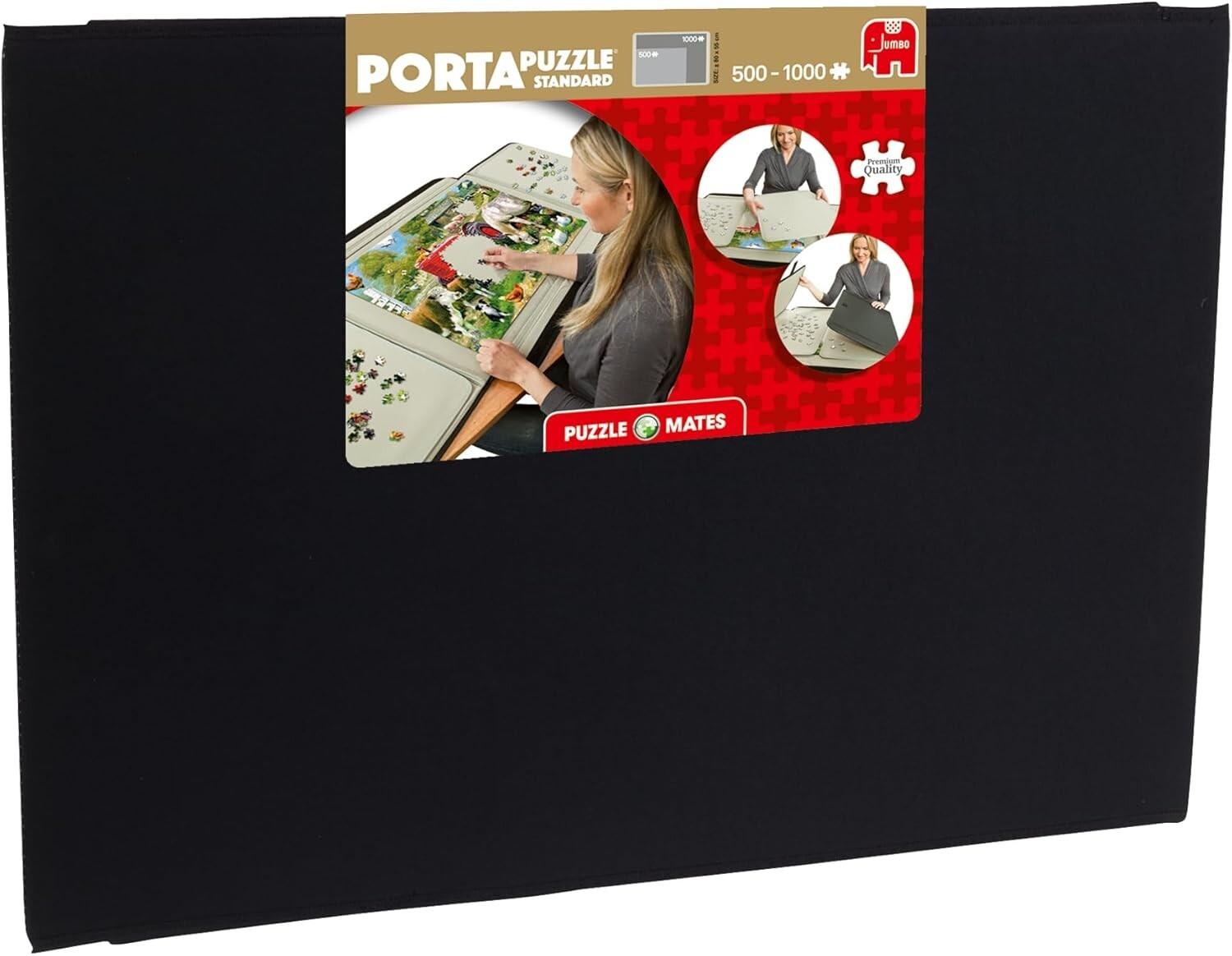 Versatile Portable Jigsaw Puzzle Board for Creative Problem Solving Activities